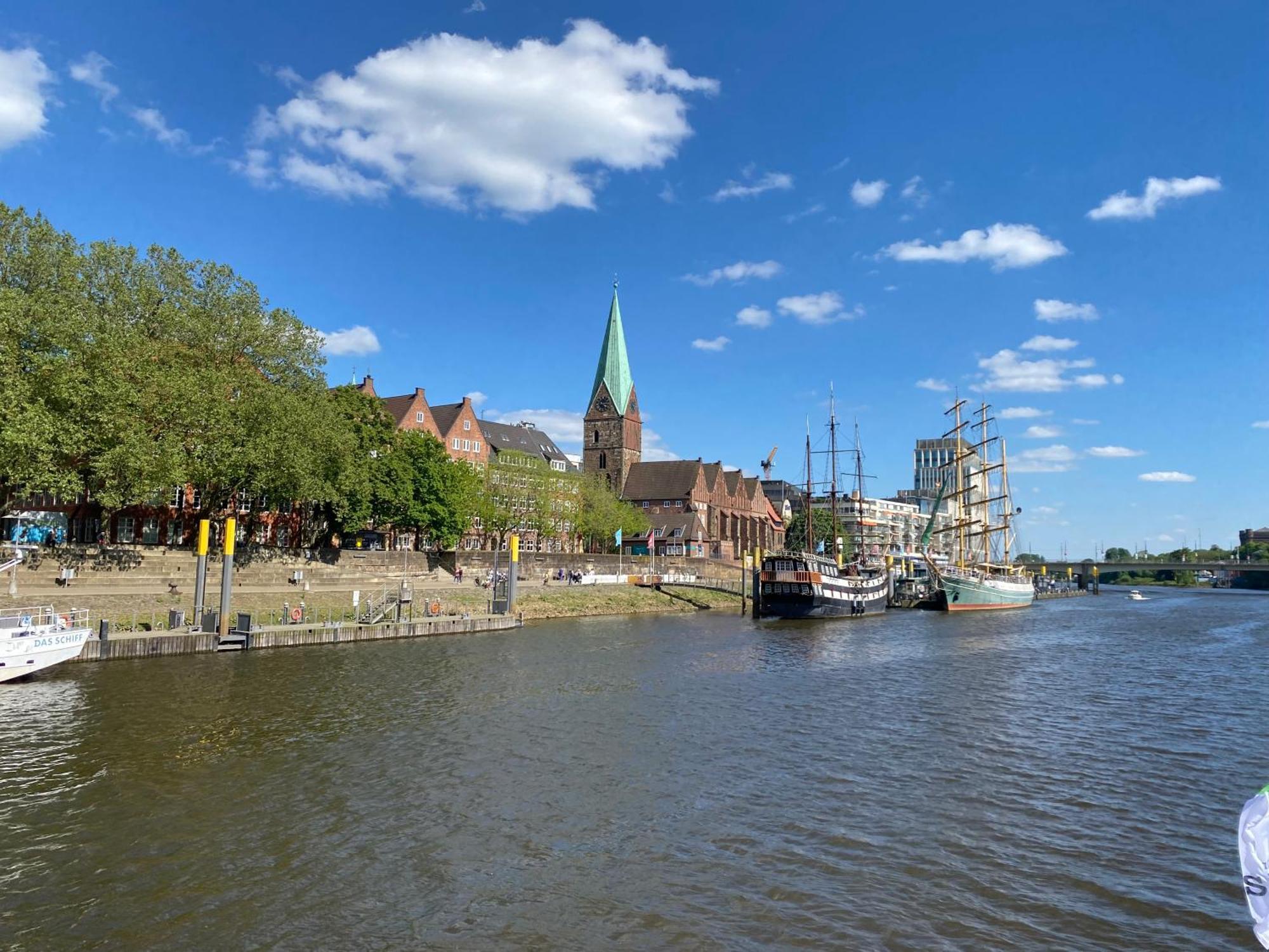 Ferienwohnung unter dem Dach Bremen Exterior foto